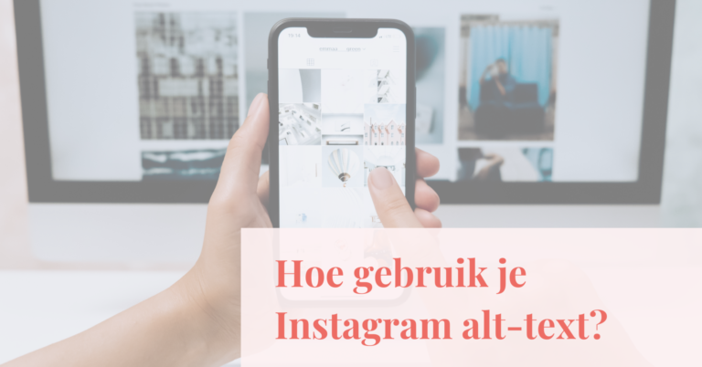 Hoe gebruik je Instagram alt-text