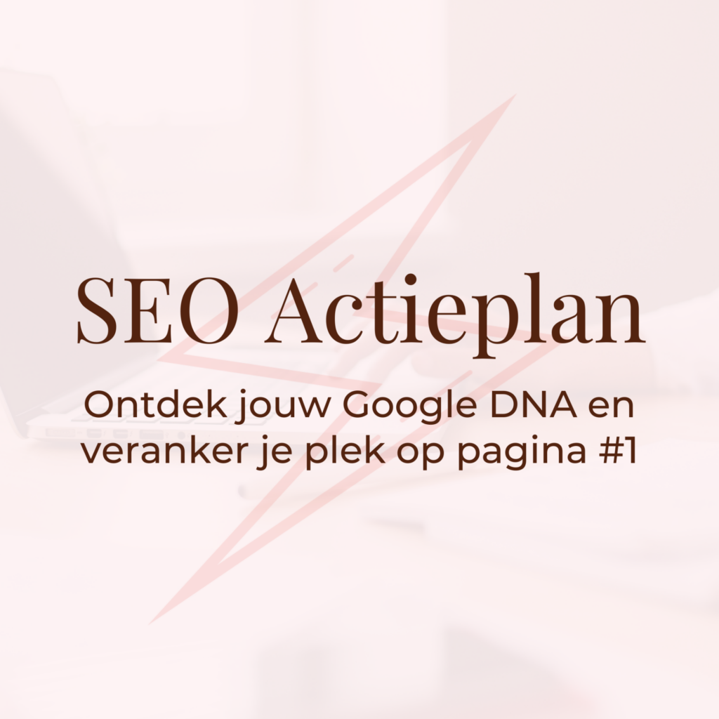 SEO Actieplan say it with words