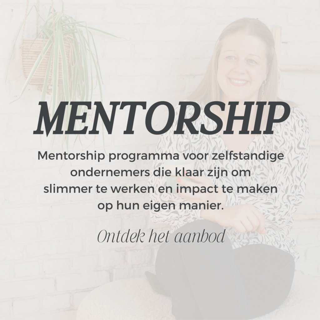Marketing Succes Mentorship Say it with words