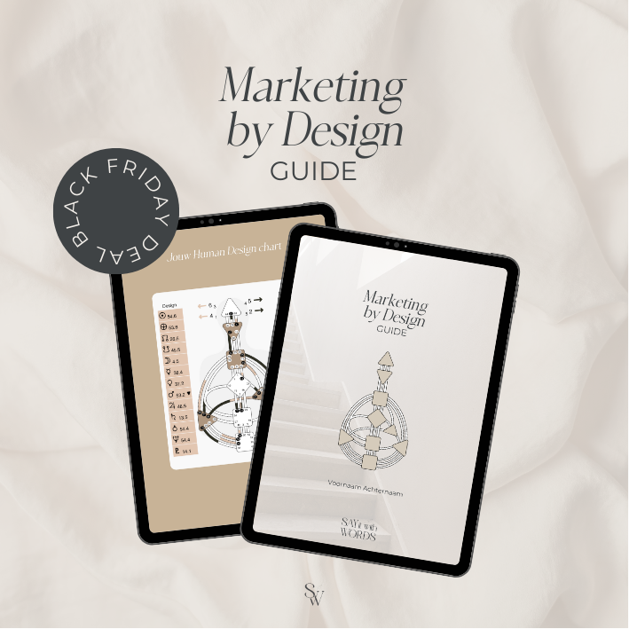 Marketing by Design guide BF