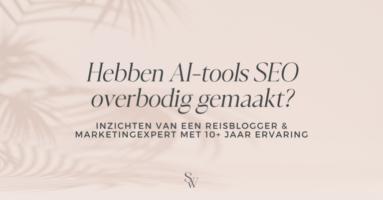 Hebben AI-tools SEO overbodig gemaakt?